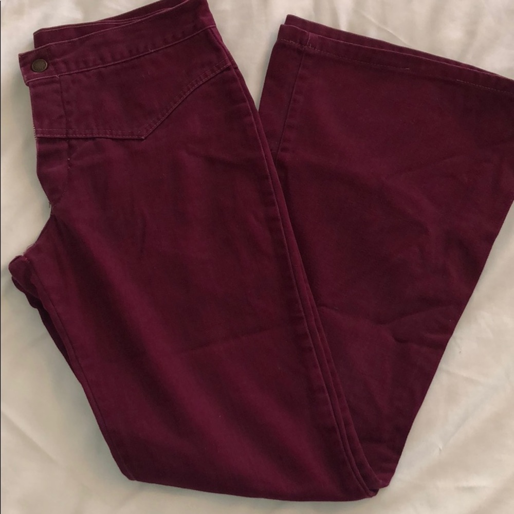 Vintage Western Style Bell Bottoms